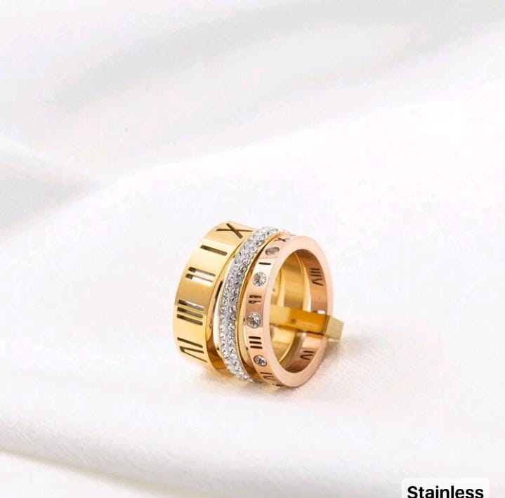Aurum Roman Halo Ring