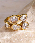 Crystal Empress Wrap Ring
