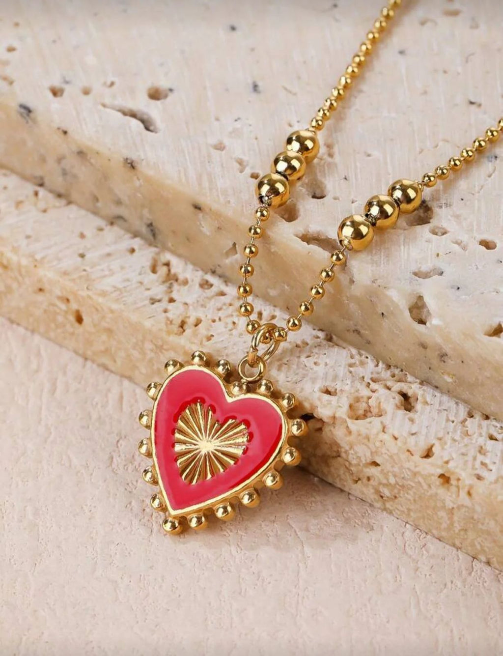 SoleilHeart Necklace