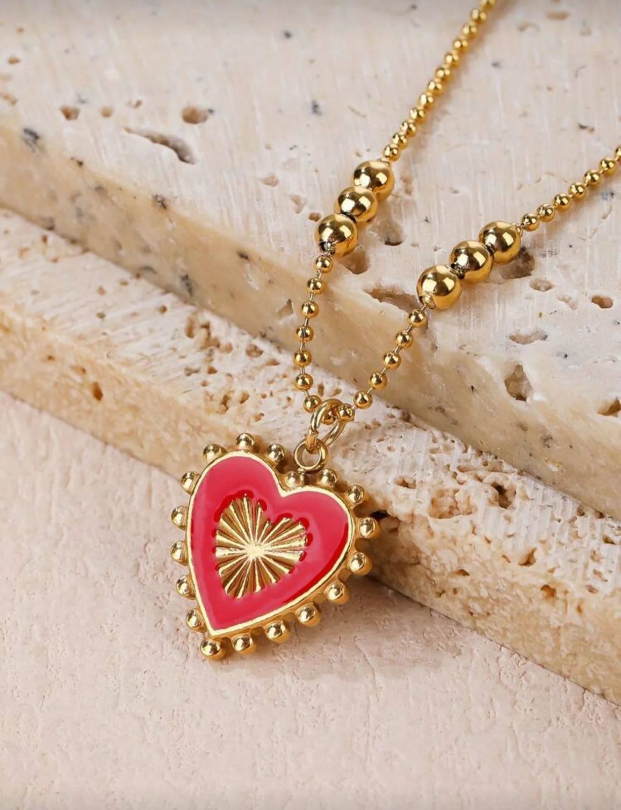 SoleilHeart Necklace